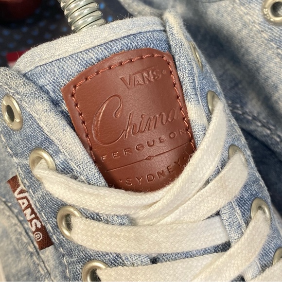 Vans Chima Ferguson Pro Acid Wash Light Navy Canvas Skate Shoes; Men’s Size 8.5 - Picture 7 of 16